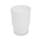 Стакан для зубных щёток Accoona, настенный, цвет чёрный, латунь - фото 25396825