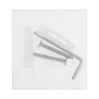 Стакан для зубных щёток Accoona, настенный, цвет чёрный, латунь - фото 25396828