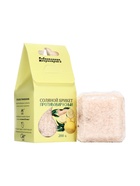 Соляной брикет куб «Противовирусный» 200 г «Добропаровъ» лимон, имбирь - Фото 2