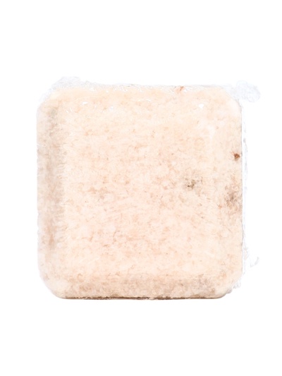 Соляной брикет куб «Противовирусный» 200 г «Добропаровъ» лимон, имбирь