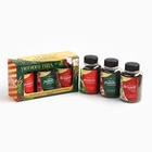 Чай подарочный новогодний «Уютного года», вкусы: мята, яблочный штрудель, чабрец, 150 г (набор 3 шт.×50 г) - Фото 2