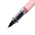 Ручка перьевая ШКОЛЬНАЯ, deVENTE "Зайка", размер пера F, 0,6 мм, с 2-мя баллончиками, чернила синие - фото 6646951