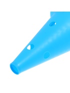 Конус - фишка, пластиковая, спортивная, разметочная, с отверстиями, 32 см, цвет голубой - Фото 4