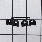 Сушилка для белья напольная складная, рабочая длина 20 м, высота от пола 95 см, ширина 54 см, чёрная - Фото 10