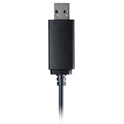 Наушники A4Tech HU-10, компьютерные, микрофон, 100 дБ, 32 Ом, USB, 2 м, белые