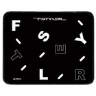 Коврик для мыши A4Tech FStyler FP25, игровой, 250x200x2мм, чёрный - Фото 1