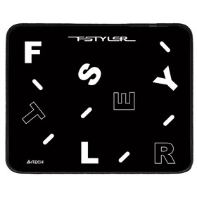 Коврик для мыши A4Tech FStyler FP25, игровой, 250x200x2мм, чёрный