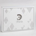 Покрывало хлопковое Этель «Инди» 150х240±5 см, цвет серо-розовый,100%хлопок, 300гр/м2 - фото 21677455