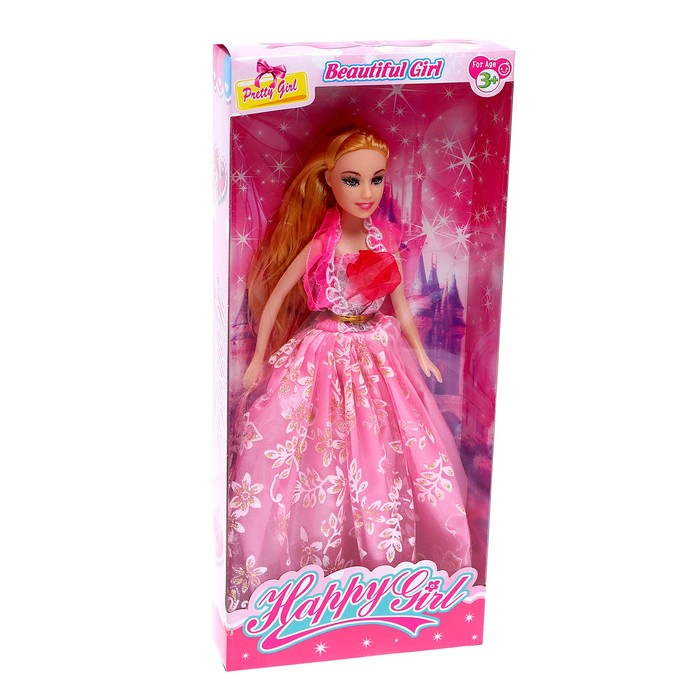 Кукла-модель «Арина» в платье, МИКС 55340