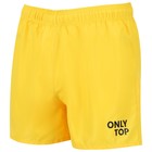 Шорты спортивные ONLYTOP unisex yellow, р. 48 7997591 - фото 2382184