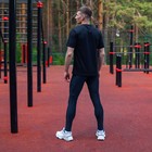 Лосины ONLYTOP беговые мужские, р. 50, цвет чёрный - Фото 10