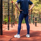 Лосины ONLYTOP беговые мужские, р. 50, цвет синий - Фото 9