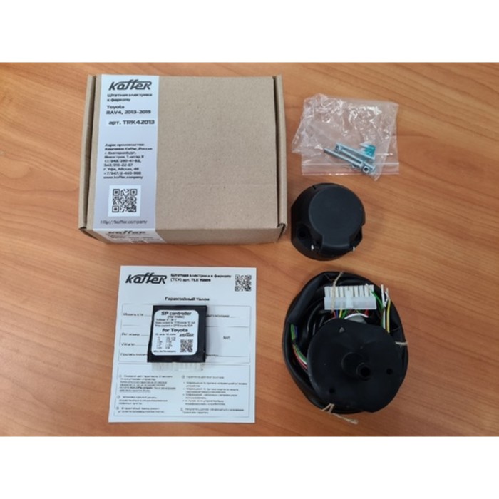 Штатная электропроводка Koffer к фаркопу (ТСУ) для Toyota RAV4 с 2013-2019, TRK42013 - Фото 1