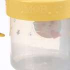 Поильник детский M&B «Собачка Лу» с твёрдым носиком, от 9 мес., 140 мл., с ручками, цвет желтый - Фото 6