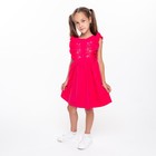 Платье для девочки, цвет розовый, рост 104 см - фото 321350390