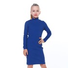 Платье для девочки, цвет индиго, рост 152 см - фото 9852550