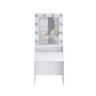 Стол туалетный «Париж», 750×400×1754 мм, зеркало, подсветка, цвет белый - Фото 5