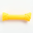 Игрушка пищащая "Кость-лакомство" для собак, 13 см, жёлтая - фото 7787635