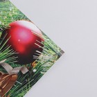 Бумага упаковочная глянцевая «Праздник у ёлки», 50 х 70 см, Новый год - Фото 3