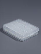 Органайзер для хранения мелочей, 9 баночек, в контейнере, 11.5×9×2.7 см, прозрачный - Фото 5