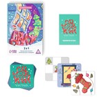 Новогодняя настольная игра «Новый год: ДВИЖ», 2 в 1, 120 карт, 5 фигурок, 10+ - Фото 2