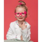 Набор детский "Выбражулька" 6 предметов: 2 резинки, очки, клипсы, бусы, браслет, авокадик, цветной - фото 27054697