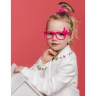 Набор детский "Выбражулька" 6 предметов: 2 резинки, очки, клипсы, бусы, браслет, авокадик, цветной - фото 27054698