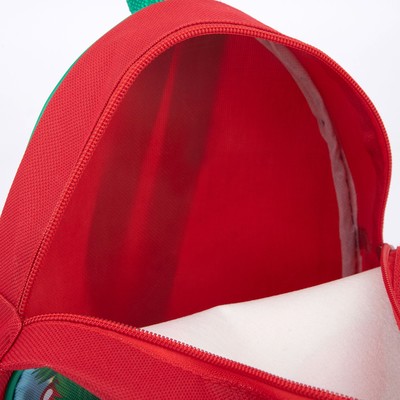 Рюкзак детский новогодний «Пёсик у ёлки»