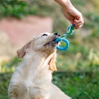 Игрушка жевательная с канатом «Кусочек солнца», 8 см, голубая - Фото 9