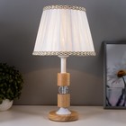 Настольная лампа Ариса E27 40Вт белый 25х25х42,5 см RISALUX - Фото 2