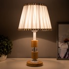 Настольная лампа Ариса E27 40Вт белый 25х25х42,5 см RISALUX - Фото 3