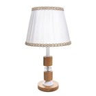 Настольная лампа Ариса E27 40Вт белый 25х25х42,5 см RISALUX - Фото 7