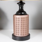 Настольная лампа Берта E27 40 Вт черный 25×25×42.5 см RISALUX - фото 3786058