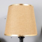 Настольная лампа Берта E27 40 Вт черный 25×25×42.5 см RISALUX - фото 3786059