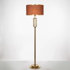Торшер Салдис E27 40 Вт золото-кофейный h.150 см - фото 57962069