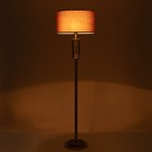 Торшер Салдис E27 40 Вт золото-кофейный h.150 см - фото 57962070