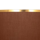 Торшер Салдис E27 40 Вт золото-кофейный h.150 см - фото 57962072