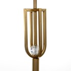 Торшер Салдис E27 40 Вт золото-кофейный h.150 см - фото 57962074