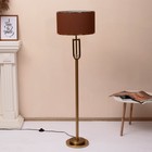 Торшер Салдис E27 40 Вт золото-кофейный h.150 см - фото 57962077