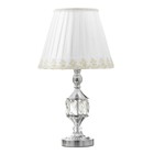 Настольная лампа Энтузиазм 1×60 Вт E27 серебро 26×26×46 см RISALUX - Фото 7