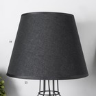 Настольная лампа Бойл E27 40 Вт черный 25×25×40 см RISALUX - Фото 5