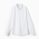 Блузка для девочки MINAKU, цвет белый, рост 134 см - Фото 5