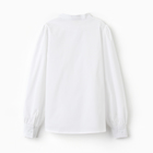 Блузка для девочки MINAKU, цвет белый, рост 128 см - Фото 9