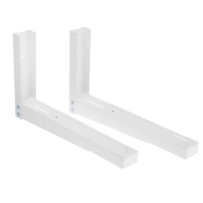 Кронштейн «РЭМО» К-103, для микроволновой печи, регулируемый, до 40 кг, 300-500 мм, белый