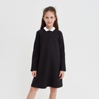 Платье для девочки MINAKU, цвет чёрный, рост 122 см - фото 9722026