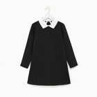 Платье для девочки MINAKU, цвет чёрный, рост 134 см - Фото 5