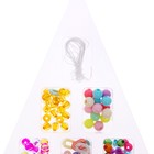 Адвент - календарь новогодний «Создай украшение», детский, 10 окошек с подарками, 6 шармов - Фото 3