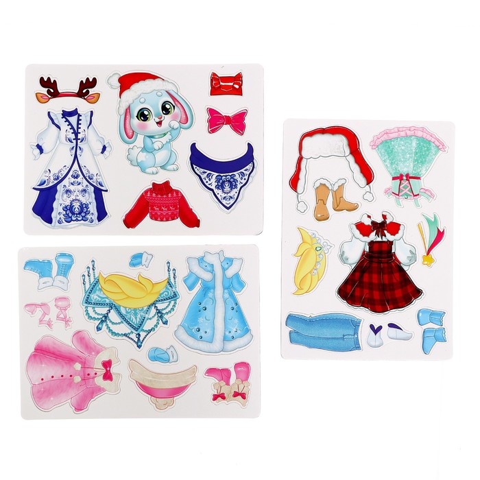 Магнитный набор «Сказочная снегурочка», в коробке 55359