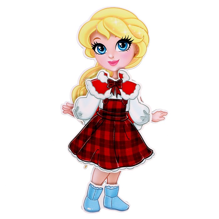 Магнитный набор «Сказочная снегурочка», в коробке 55359