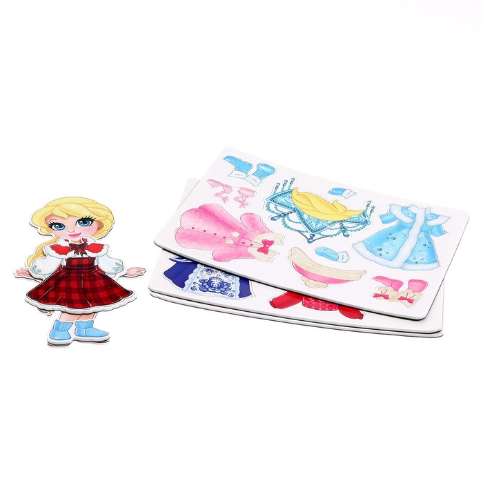 Магнитный набор «Сказочная снегурочка», в коробке 55359